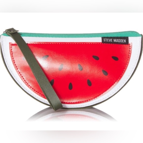 Steve Madden Handbags - NWOT Steve Madden watermelon wristlet